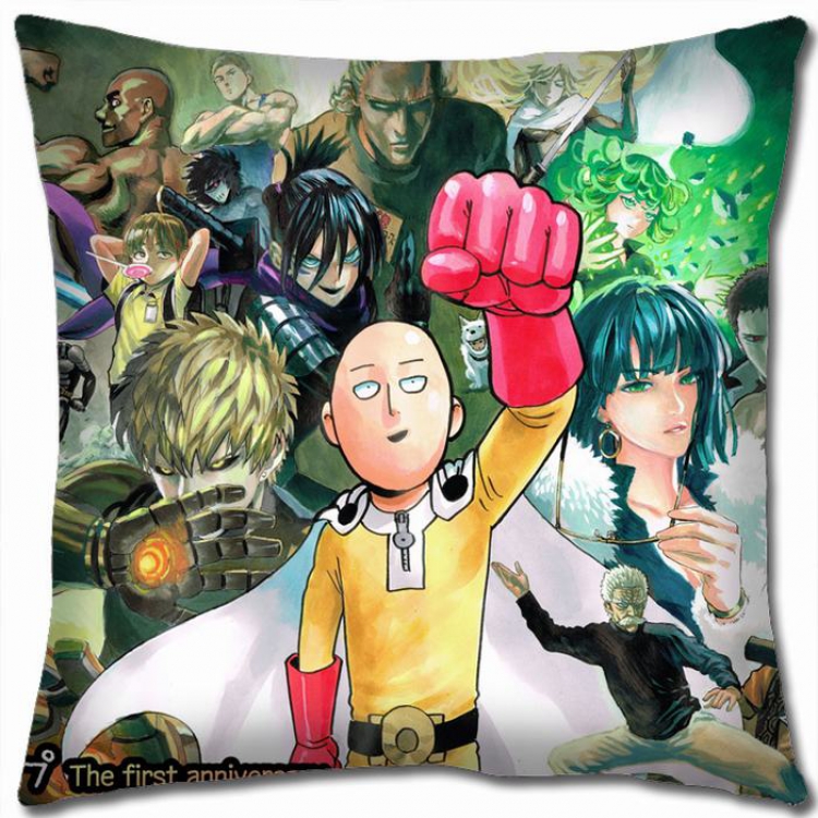 One Punch Man Y3-50  full color Pillow Cushion 45X45CM NO FILLING