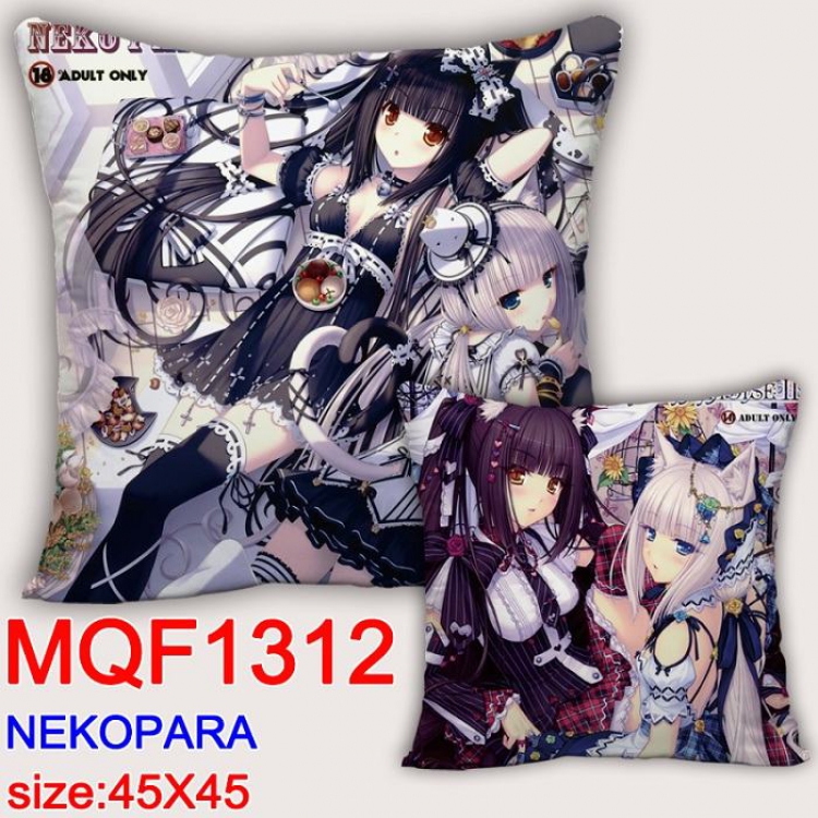 Nekopara Double Sides cushion 45x45cm MQF1312