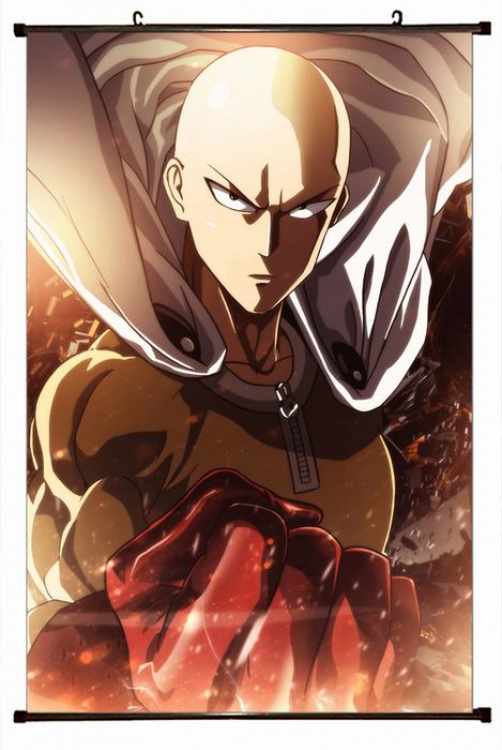 One Punch Man Plastic pole cloth painting Wall Scroll 60X90CM preorder 3 days Y3-30 NO FILLING