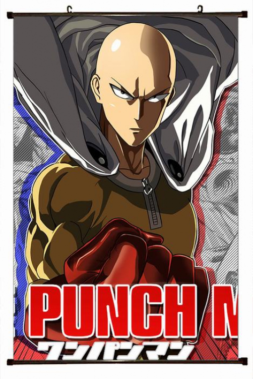 One Punch Man Plastic pole cloth painting Wall Scroll 60X90CM preorder 3 days Y3-35 NO FILLING