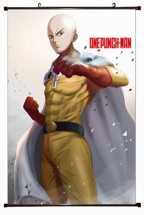 One Punch Man Plastic pole cloth painting Wall Scroll 60X90CM preorder 3 days Y3-53 NO FILLING