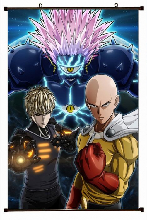 One Punch Man Plastic pole cloth painting Wall Scroll 60X90CM preorder 3 days Y3-46 NO FILLING