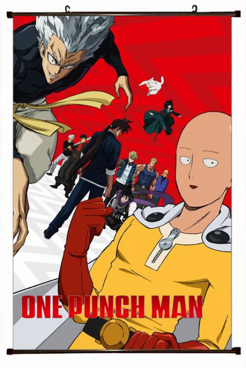 One Punch Man Plastic pole cloth painting Wall Scroll 60X90CM preorder 3 days Y3-63 NO FILLING