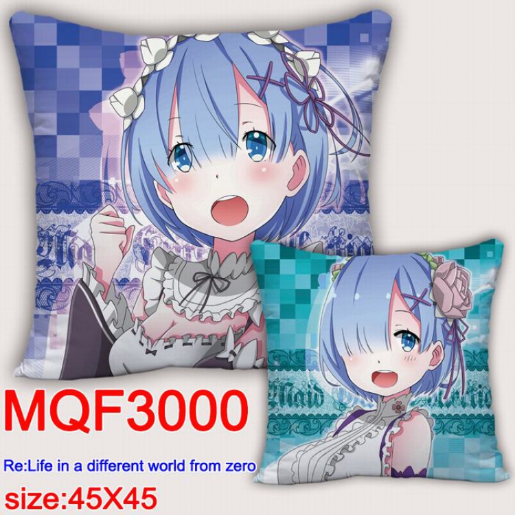 Re:Zero kara Hajimeru Isekai Seikatsu Double Sides cushion 45x45cm MQF3000