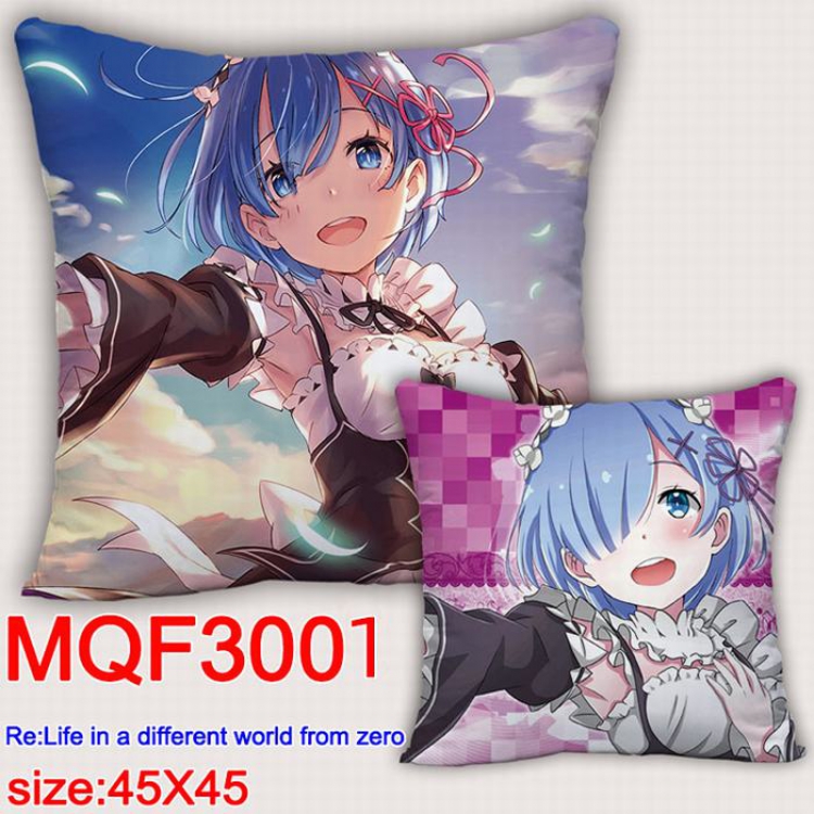 Re:Zero kara Hajimeru Isekai Seikatsu Double Sides cushion 45x45cm MQF3001