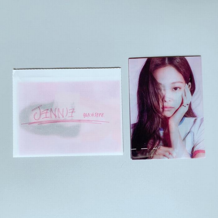 BLACKPINK JENNIE Photo card photo album a set of five 10X14CM 50G price for 5 sets