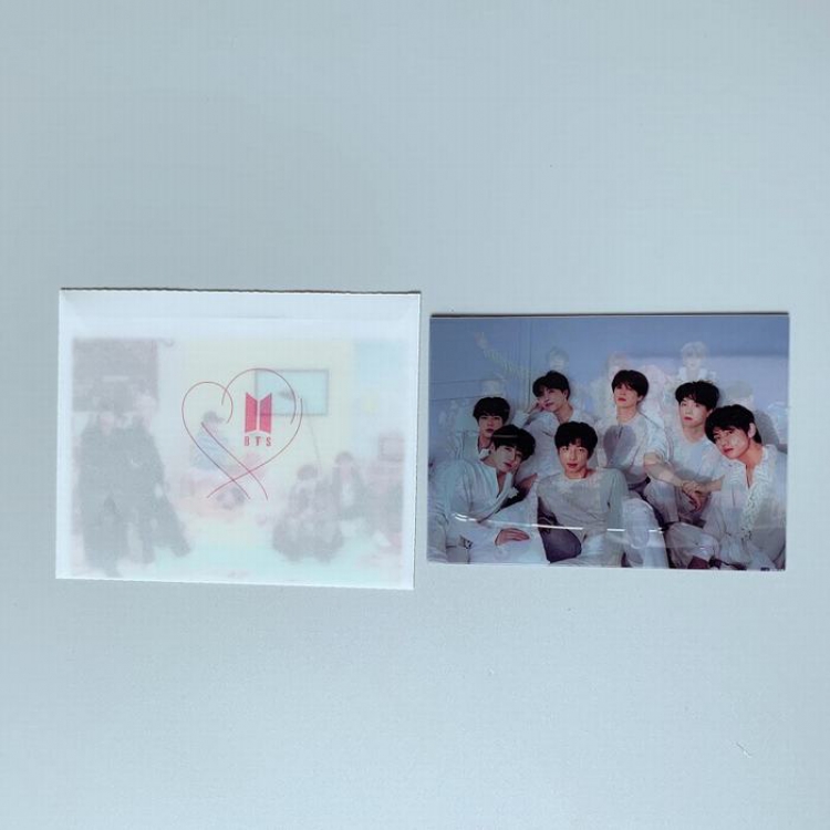 BTS Photo card photo album a set of five 10X14CM 50G price for 5 sets