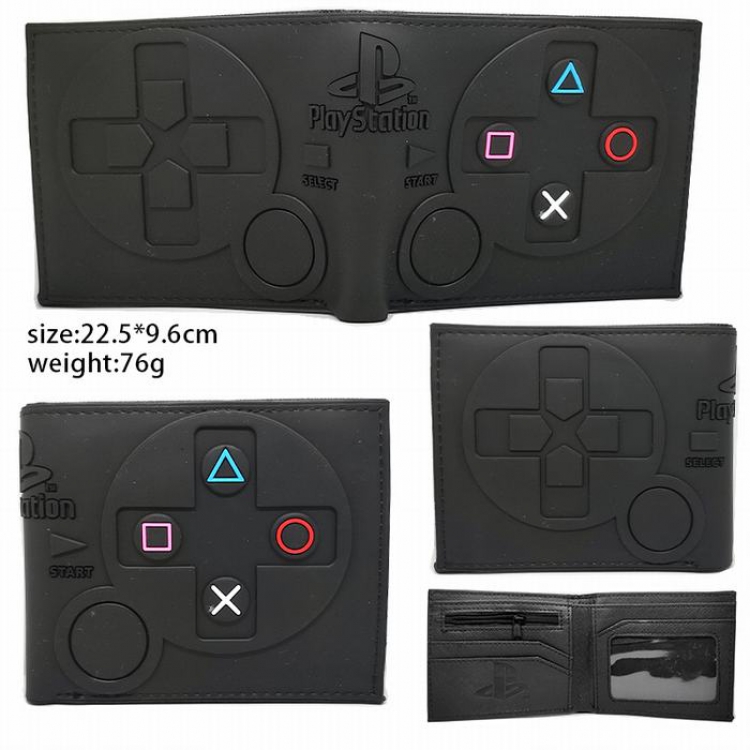 Nintendo  Short two fold silicone wallet