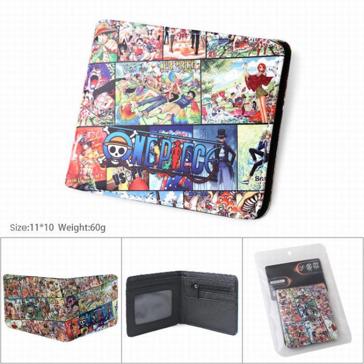 One Piece Full color matte blister card packaging two fold silkscreen wallet