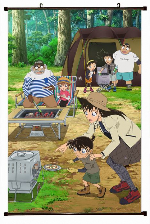 Detective Conan  Plastic pole cloth painting Wall Scroll 60X90CM preorder 3 days K2-22 NO FILLING