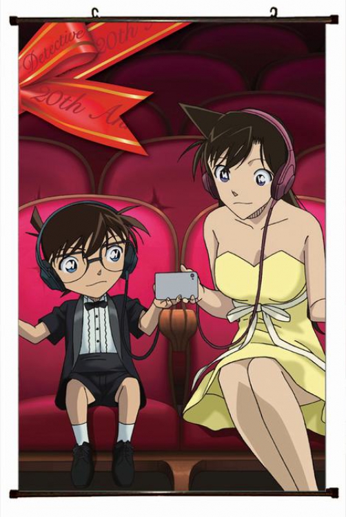 Detective Conan  Plastic pole cloth painting Wall Scroll 60X90CM preorder 3 days K2-27 NO FILLING