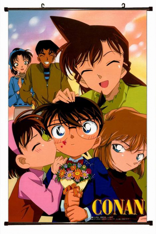 Detective Conan  Plastic pole cloth painting Wall Scroll 60X90CM preorder 3 days K2-3 NO FILLING