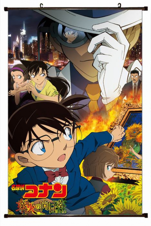 Detective Conan  Plastic pole cloth painting Wall Scroll 60X90CM preorder 3 days K2-5 NO FILLING