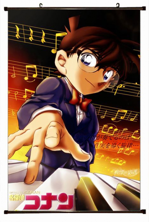Detective Conan Plastic pole cloth painting Wall Scroll 60X90CM preorder 3 days K2-9 NO FILLING