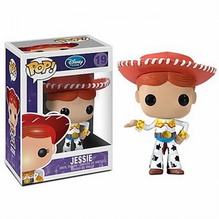 FUNKO POP 19 Toy Story No base no shaking head Jessie Boxed Figure Decoration Model