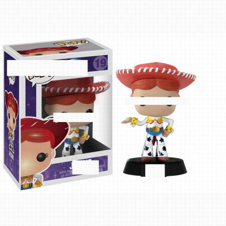 FUNKO POP 19 Toy Story Shaking head with base Jessie Boxed Figure Decoration Model