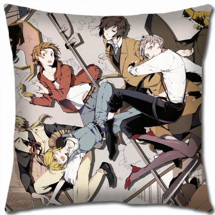 Bungo Stray Dogs W5-12 Double-sided full color Pillow Cushion 45X45CM NO FILLING