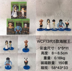 One Piece WCF a set of 5 Boxed...