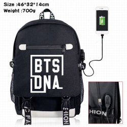 BTS Canvas Data line Backpack ...