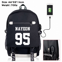 TWICE Canvas Data line Backpac...