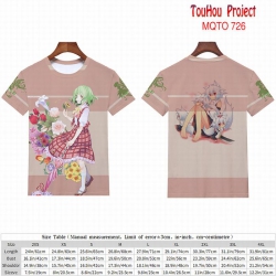 TouHou Project full color shor...
