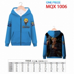 ONE PIECE Full color zipper ho...