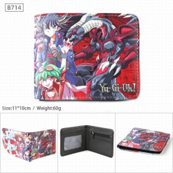 Yugioh B714 PU Twill two-fold ...