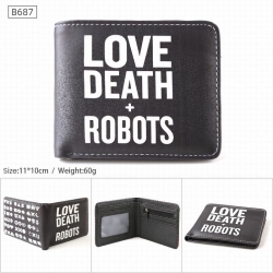 Love,Death PU Twill two-fold s...