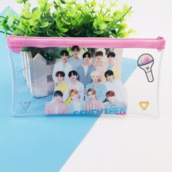 Transparent pencil case  袋 SEV...