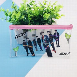 Transparent pencil case GOT7 S...