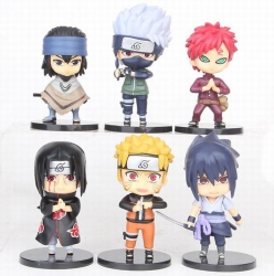 Naruto a set of six Bagged Fig...