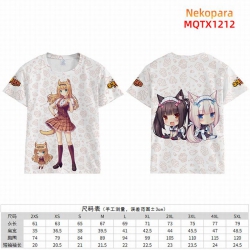 Nekopara Full color short slee...