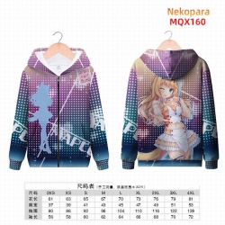 Nekopara Full color zipper hoo...