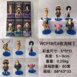 One Piece WCF18 a set of six B...