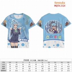 Konosuba Full color short slee...