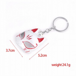 Persona Red fox mask Keychain ...