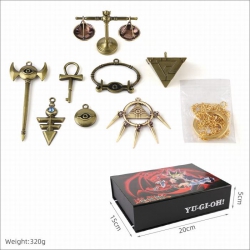 Yugioh a set of eight Bronze K...