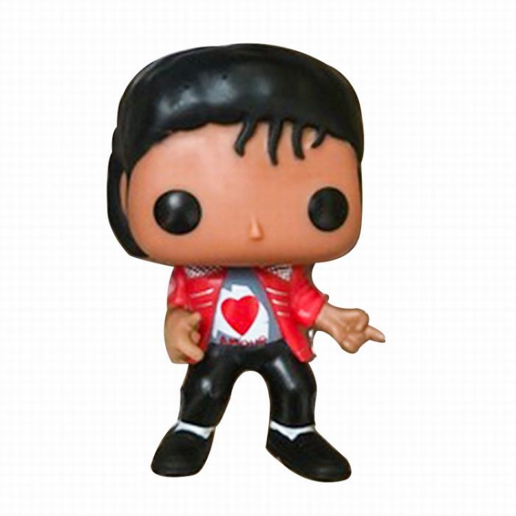 FUNKO POP 23 Michael Jackson Red clothes Boxed Figure Decoration Model  10CM 0.17KG