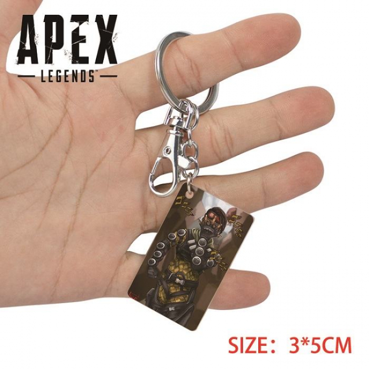 Apex Legends-36  Anime Acrylic Color Map Keychain Pendant