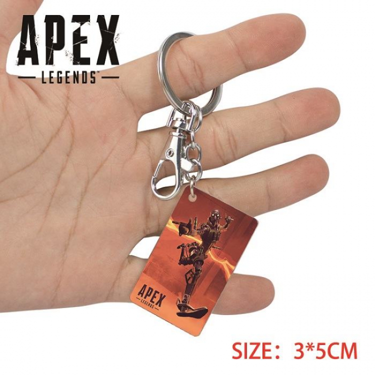 Apex Legends-6  Anime Acrylic Color Map Keychain Pendant
