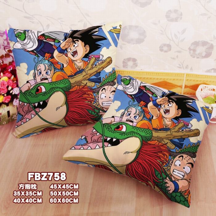 Dragon Ball Square universal double-sided full color pillow cushion 45X45CM FBZ758