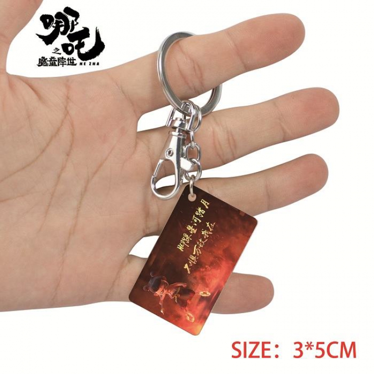 NE ZHA-14 Acrylic keychain pendant ornaments