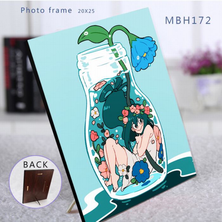 MBH172--My Hero Academia Anime wood board painting(Can be customized for a single model)20X25CM