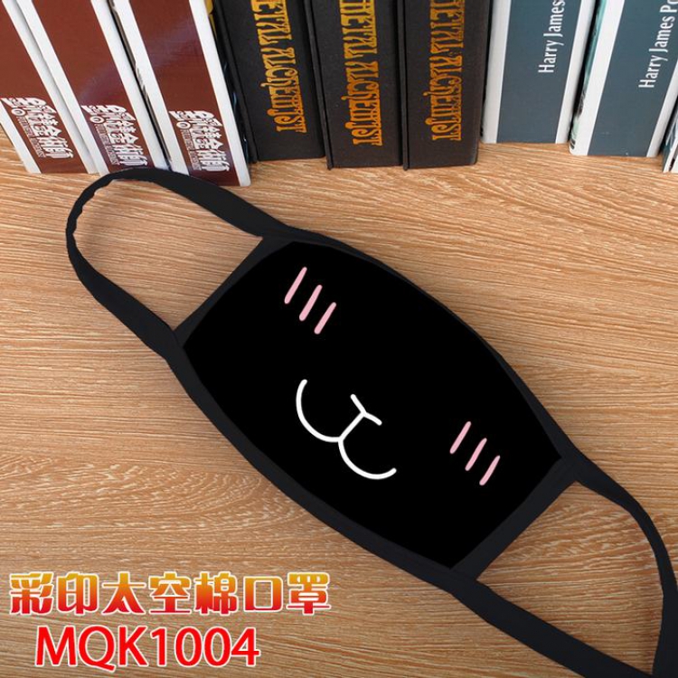 Cat mouth Color printing Space cotton Mask price for 5 pcs MQK1004