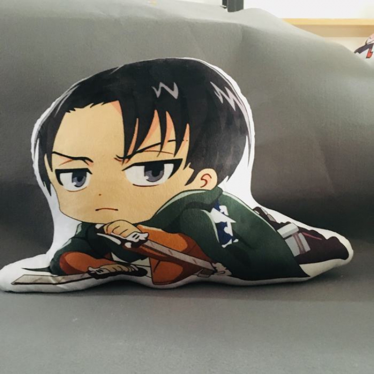 Attack on Titan Captain Plush toy cushion shaped pillow doll 45CM 330G