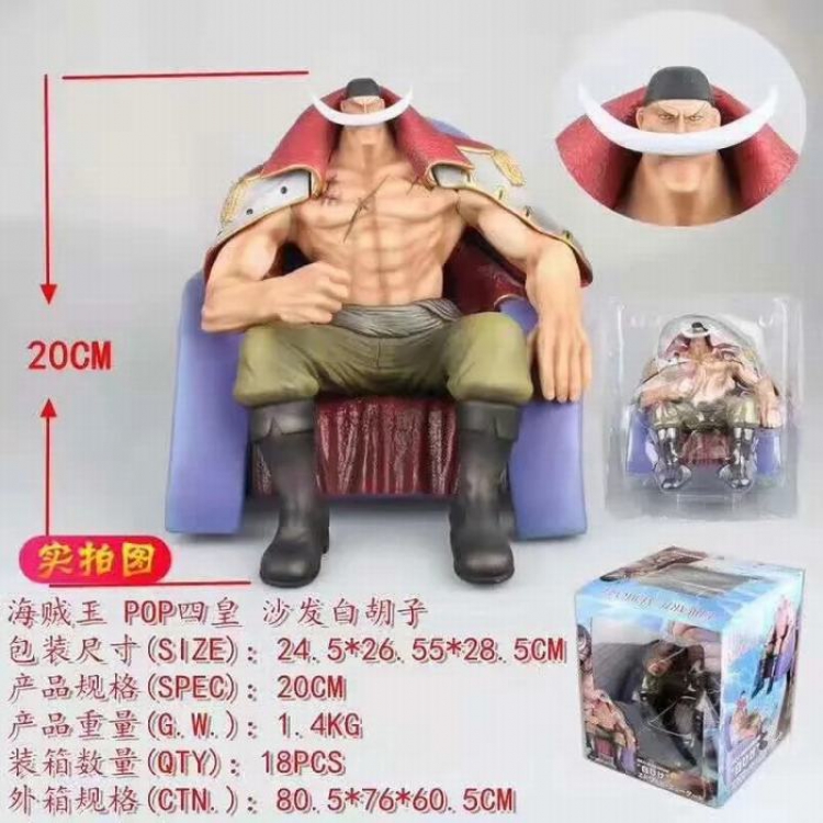 One Piece POP Edward Newgate Boxed Figure Decoration Model 20CM 1.4KG