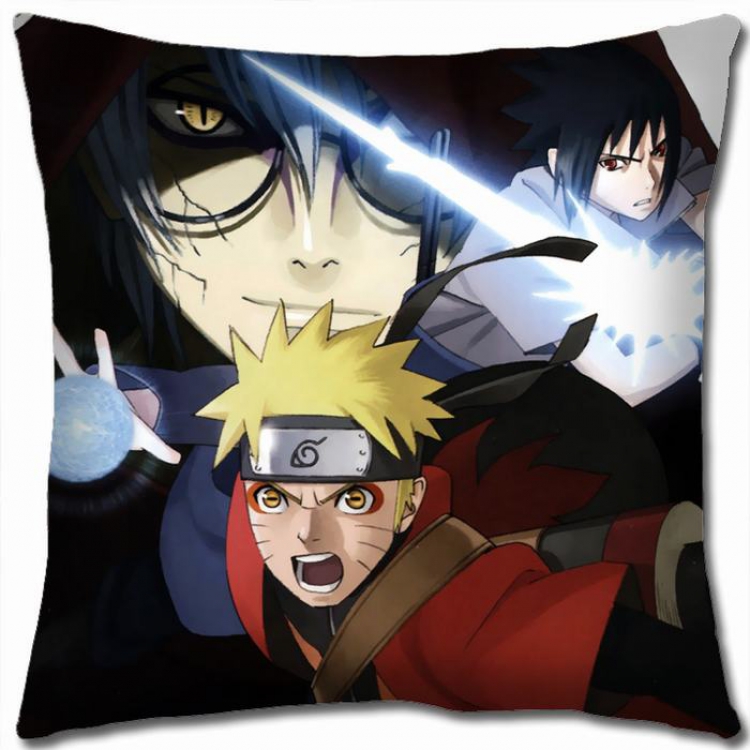 Naruto Double-sided full color Pillow Cushion 45X45CM H7-240A NO FILLING