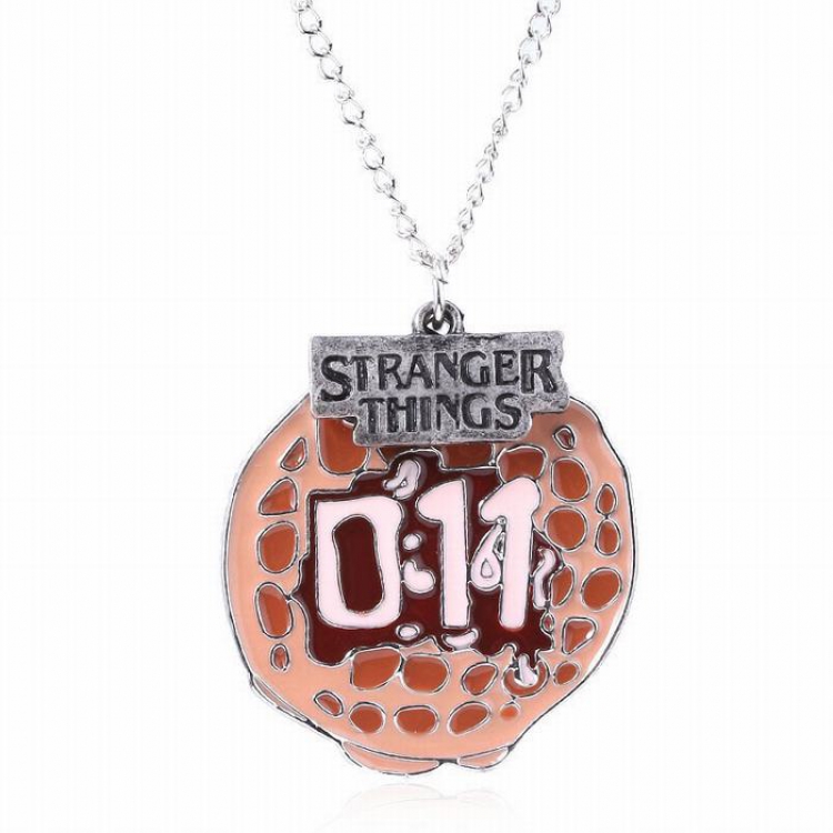 Stranger Things Cartoon necklace pendant 3.8X4.2CM 21G price for 5 pcs