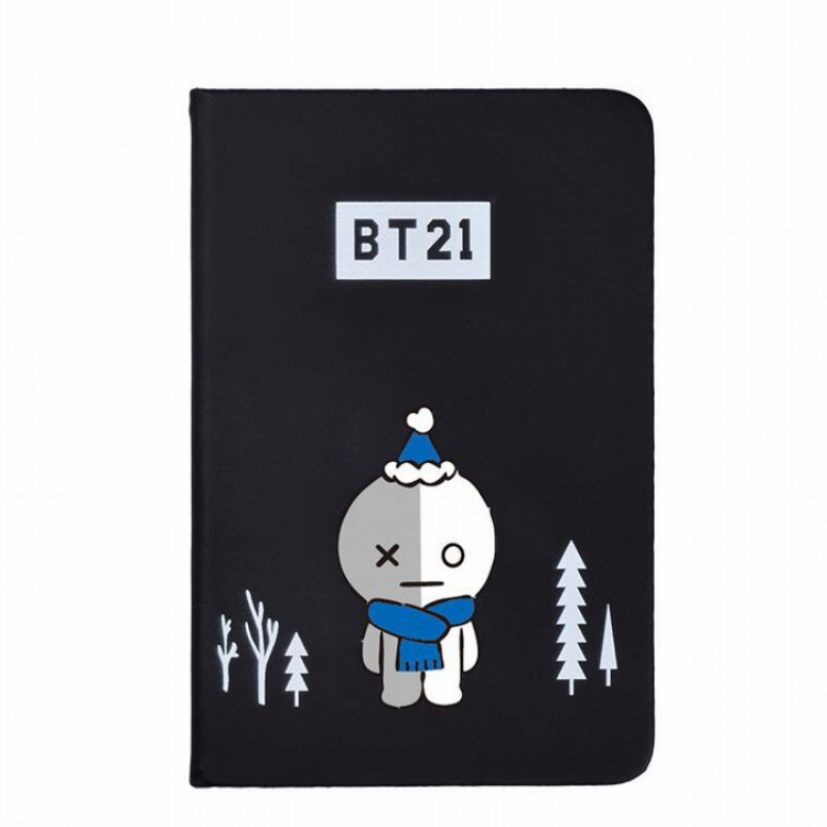 BTS Robot Student diary the scrub notepad notebook 14X9.5CM 109G price for 5 pcs