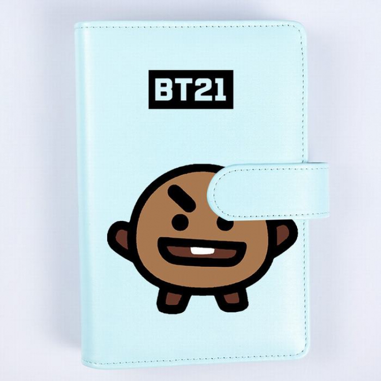 BTS Biscuits Blue Candy color notepad notebook 19X13.2CM 326G